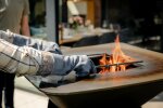 Leder Grillhandschuhe
