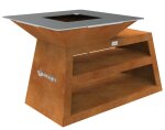 Plancha Grill Bravura corten