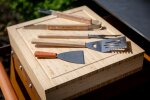 Plancha Grill Bravura corten