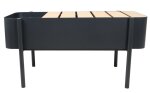 PlanterBench - Outdoor Bench in Oak Finish